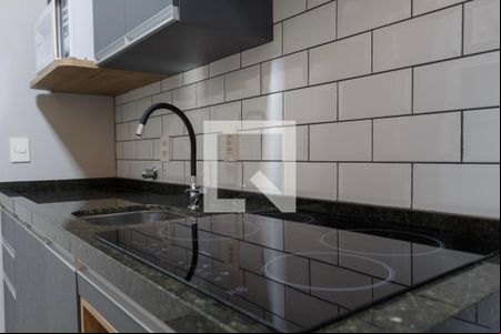 Cozinha de kitnet/studio à venda com 1 quarto, 36m² em Teresópolis, Porto Alegre