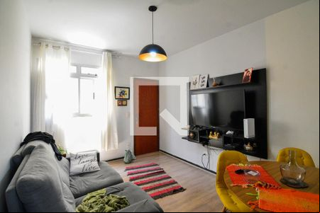 Sala de apartamento à venda com 2 quartos, 46m² em Estoril, Belo Horizonte