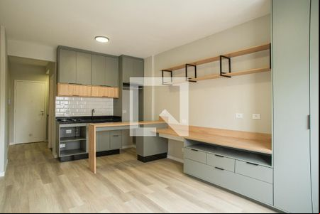 Sala/Quarto de kitnet/studio à venda com 1 quarto, 33m² em Consolação, São Paulo