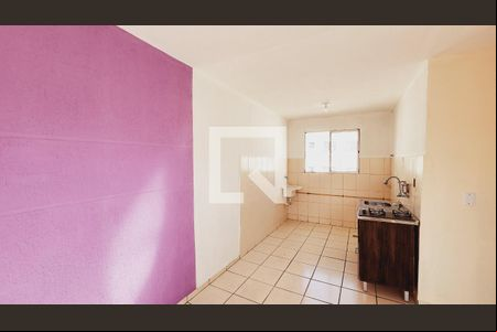 Sala/Cozinha de apartamento à venda com 2 quartos, 40m² em Jardim Tupi, Jundiaí