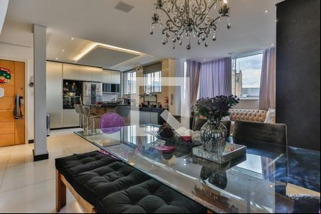 Sala de apartamento à venda com 3 quartos, 198m² em Estoril, Belo Horizonte