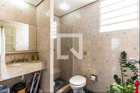 Banheiro de kitnet/studio à venda com 1 quarto, 34m² em República, São Paulo