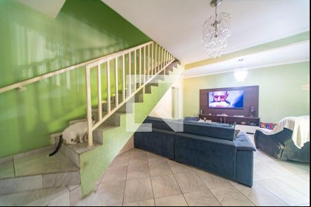 Sala de casa à venda com 3 quartos, 159m² em Parque Gerassi, Santo André