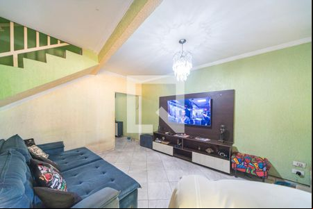 Sala de casa à venda com 3 quartos, 159m² em Parque Gerassi, Santo André