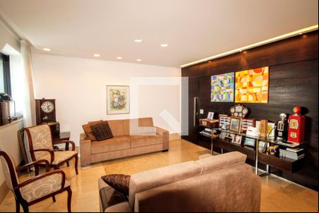 Sala  de apartamento à venda com 5 quartos, 360m² em Santo Agostinho, Belo Horizonte
