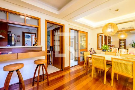 Sala de Jantar de casa de condomínio à venda com 3 quartos, 202m² em Pedra Redonda, Porto Alegre