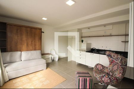 Sala/Quarto de kitnet/studio à venda com 1 quarto, 33m² em Jardim Botânico, Porto Alegre