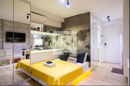 Sala/Quarto de kitnet/studio à venda com 1 quarto, 23m² em Consolação, São Paulo