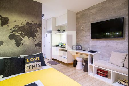 Sala/Quarto de kitnet/studio à venda com 1 quarto, 23m² em Consolação, São Paulo
