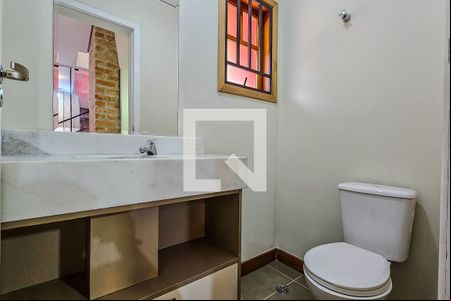 lavabo de casa de condomínio para alugar com 3 quartos, 162m² em Jardim da Glória, São Paulo