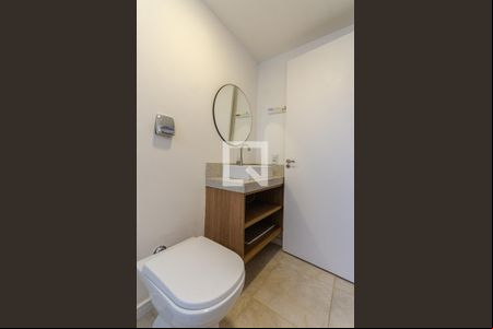 Banheiro de kitnet/studio para alugar com 1 quarto, 42m² em Centro Histórico, Porto Alegre