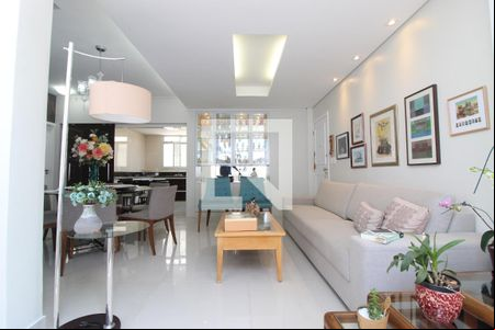 Sala de apartamento à venda com 3 quartos, 190m² em Estoril, Belo Horizonte
