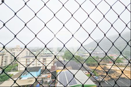 Vista de apartamento para alugar com 2 quartos, 74m² em Tortuga, Guarujá
