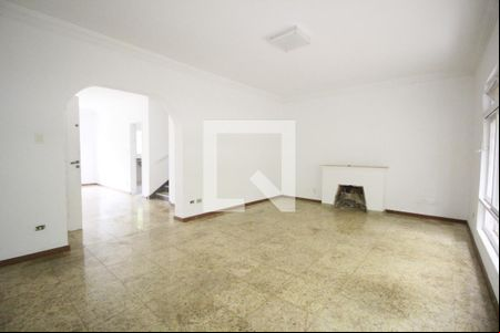 Sala de casa para alugar com 4 quartos, 235m² em Indianópolis, São Paulo