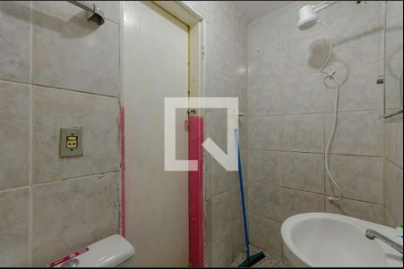 Banheiro de kitnet/studio à venda com 1 quarto, 80m² em Canaa, Belo Horizonte