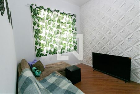 Sala de apartamento para alugar com 1 quarto, 45m² em Enseada, Guarujá