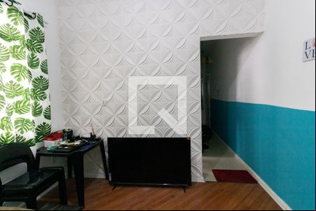 Sala de apartamento para alugar com 1 quarto, 45m² em Enseada, Guarujá