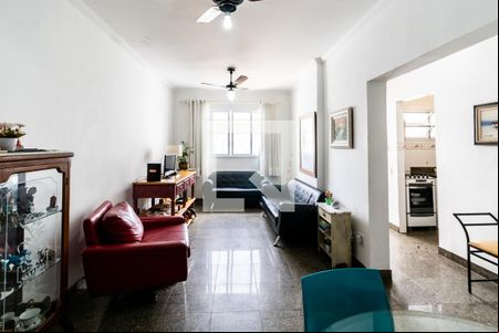 Sala de apartamento para alugar com 3 quartos, 140m² em Enseada, Guarujá