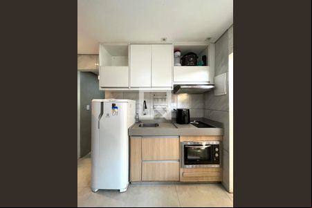 Cozinha de kitnet/studio à venda com 1 quarto, 18m² em Planalto Paulista, São Paulo