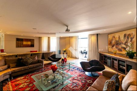 Sala de apartamento à venda com 4 quartos, 380m² em Santo Agostinho, Belo Horizonte