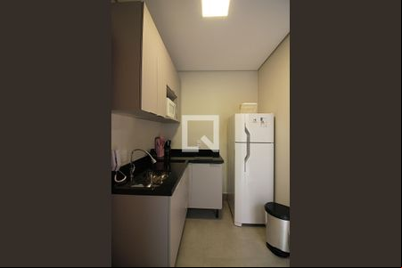 Cozinha de kitnet/studio para alugar com 1 quarto, 18m² em Centro, São Bernardo do Campo