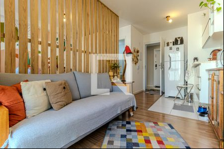 Sala de apartamento à venda com 1 quarto, 28m² em República, São Paulo