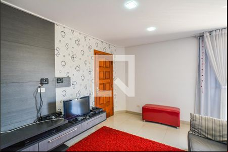 Sala de apartamento para alugar com 3 quartos, 127m² em Vila Pires, Santo André