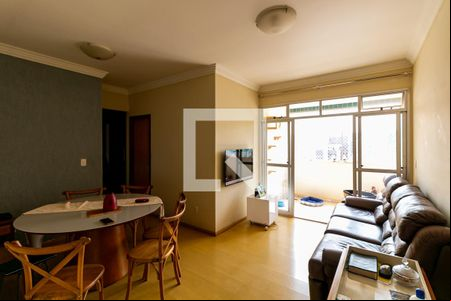 Sala de apartamento à venda com 3 quartos, 103m² em Buritis, Belo Horizonte