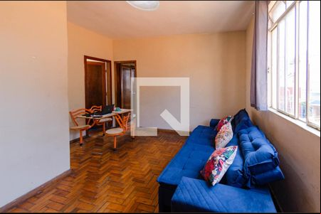 Sala de apartamento à venda com 3 quartos, 110m² em Barroca, Belo Horizonte