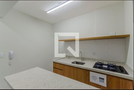 Cozinha de kitnet/studio à venda com 1 quarto, 43m² em Vila Mariana, São Paulo