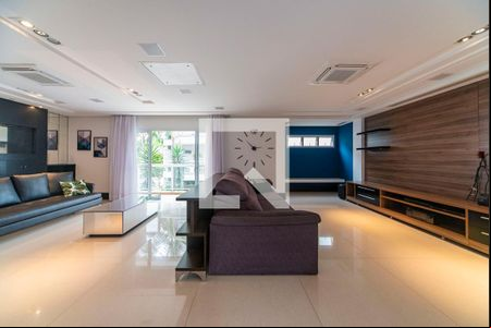 Sala de casa de condomínio para alugar com 3 quartos, 404m² em Vila Gilda, Santo André
