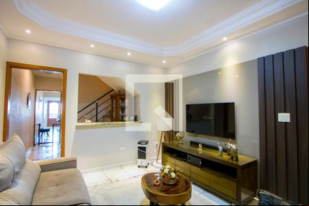 Sala de casa à venda com 3 quartos, 350m² em Parque Gerassi, Santo André