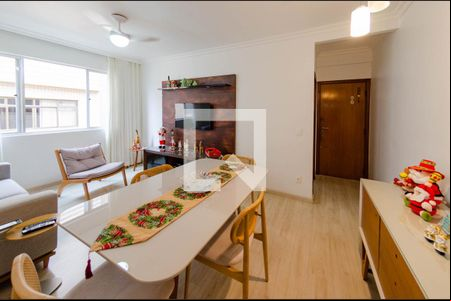Sala de apartamento à venda com 3 quartos, 70m² em Estoril, Belo Horizonte