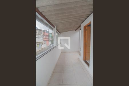 varanda/Quarto de casa à venda com 3 quartos, 135m² em Vila Homero Thon, Santo André