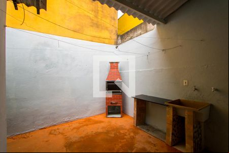 Quintal/Área de serviço de casa para alugar com 1 quarto, 15m² em Vila Bela Vista, Santo André