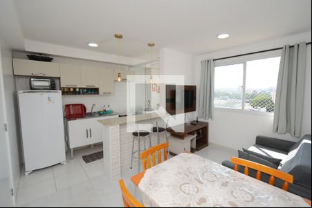 Sala/Cozinha de apartamento à venda com 2 quartos, 42m² em Jardim Prudência, São Paulo