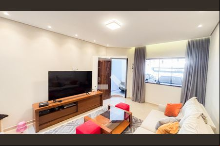 Sala de casa à venda com 4 quartos, 192m² em Vila Camilópolis, Santo André