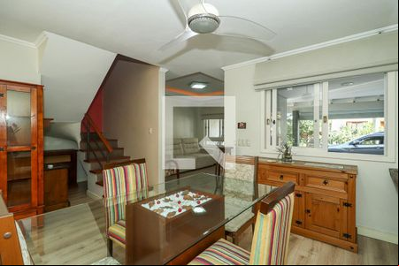 Sala de Jantar de casa de condomínio para alugar com 3 quartos, 247m² em Sarandi, Porto Alegre