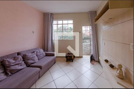 Sala de apartamento à venda com 3 quartos, 110m² em Barroca, Belo Horizonte