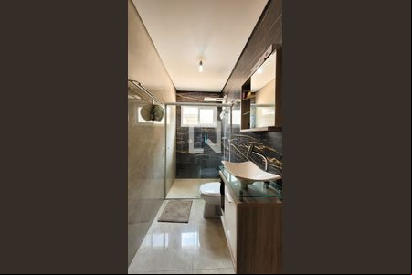 Banheiro da Suite de casa à venda com 3 quartos, 250m² em Vila Industrial (campinas), Campinas