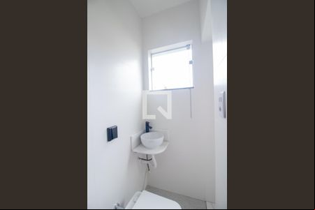Lavabo da sala de apartamento à venda com 3 quartos, 72m² em Santa Ines, Betim