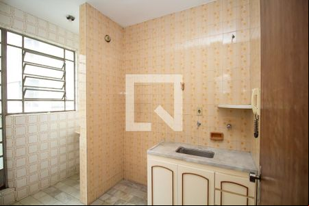 Cozinha de kitnet/studio à venda com 1 quarto, 45m² em Centro, Belo Horizonte