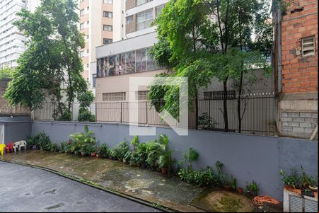 Vista da Sala/Quarto de kitnet/studio à venda com 1 quarto, 34m² em Consolação, São Paulo