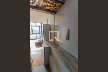 Cozinha de kitnet/studio à venda com 1 quarto, 30m² em Santo Agostinho, Belo Horizonte