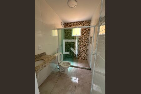 Banheiro Social  de casa de condomínio à venda com 2 quartos, 140m² em Tanque, Rio de Janeiro