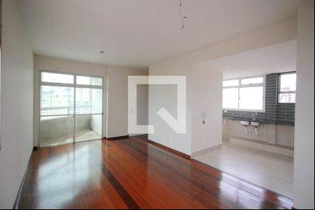 Sala de apartamento à venda com 3 quartos, 100m² em Santo Agostinho, Belo Horizonte