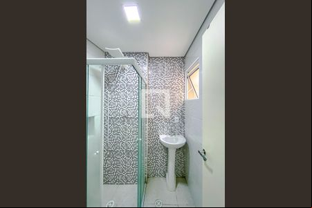 Banheiro da Suíte de kitnet/studio para alugar com 1 quarto, 30m² em Parque da Mooca, São Paulo
