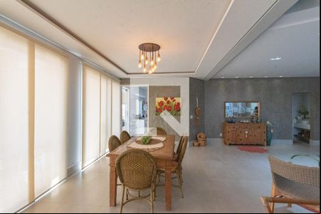 Sala de casa para alugar com 3 quartos, 405m² em Swiss Park, Campinas