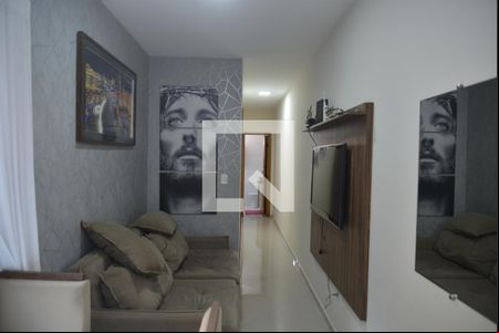 Sala de apartamento à venda com 2 quartos, 91m² em Vila Linda, Santo André