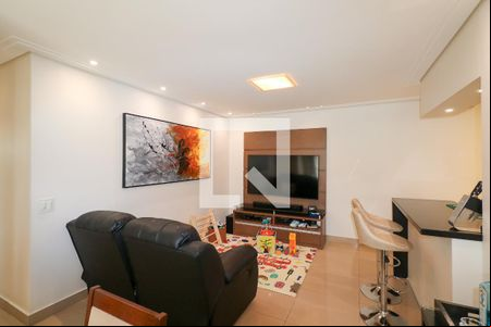 Sala de apartamento à venda com 3 quartos, 79m² em Mauá, São Caetano do Sul